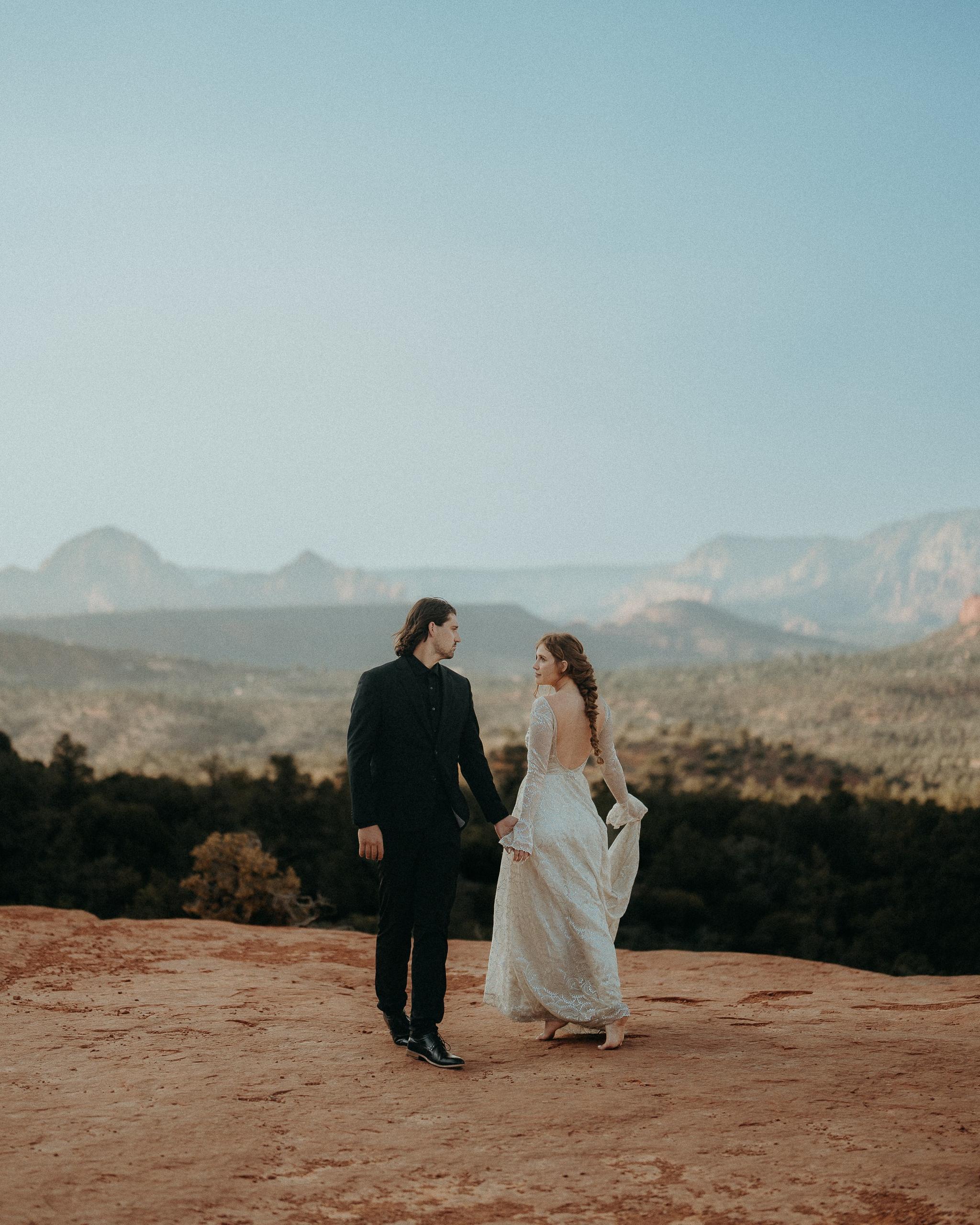 Austin + Bridgett - Coconino National Forest - Sedona, Arizona Elopement