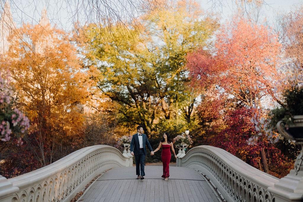 An Unforgettable Engagement Session with Kevin and Rachel at Central Park, New York