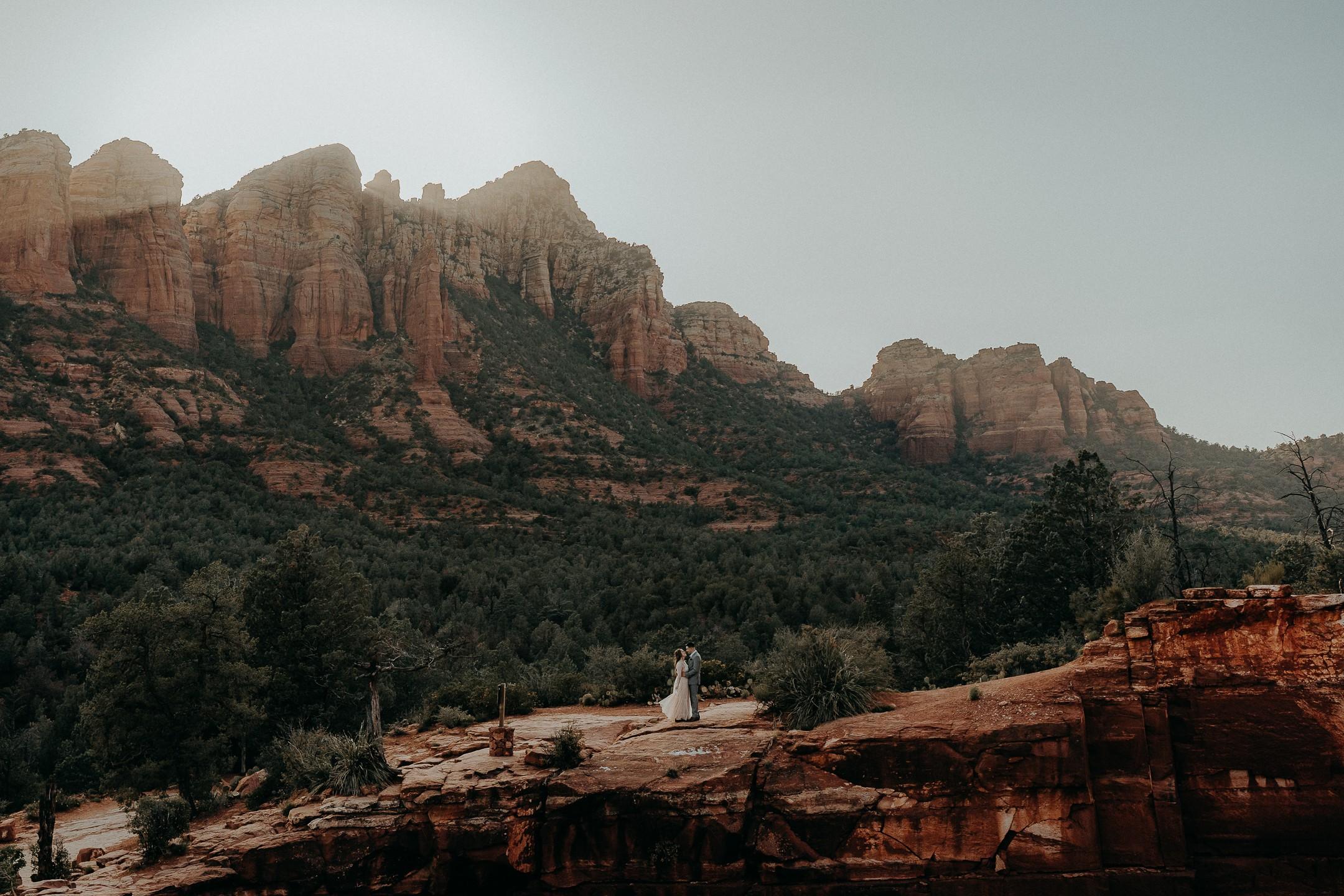 Anthony + Jaylyn Elopement // Coconino National Forest - Soldier Pass - Sedona, Arizona