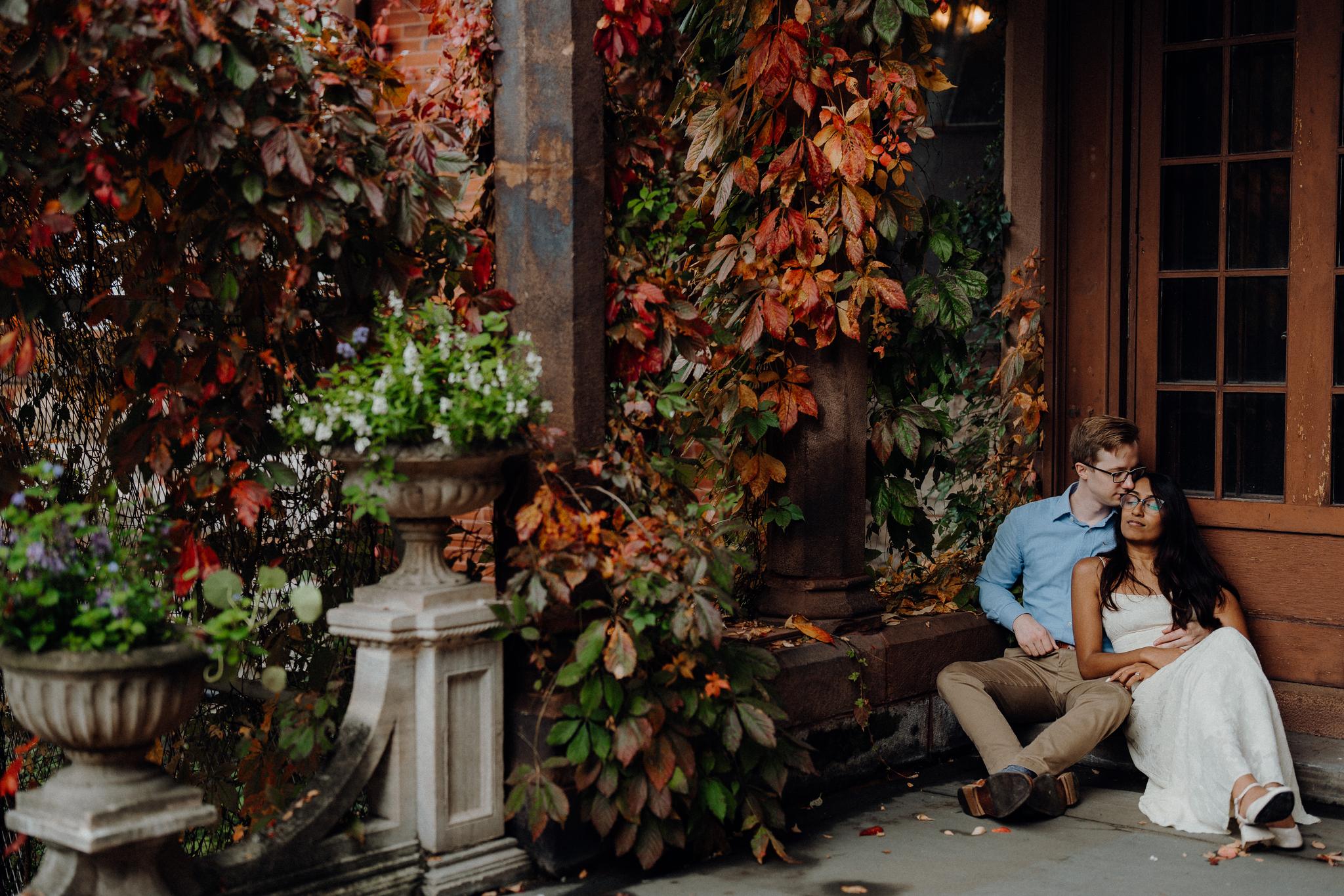 Engagement Session at Sonnenberg Gardens - Canandaigua NY